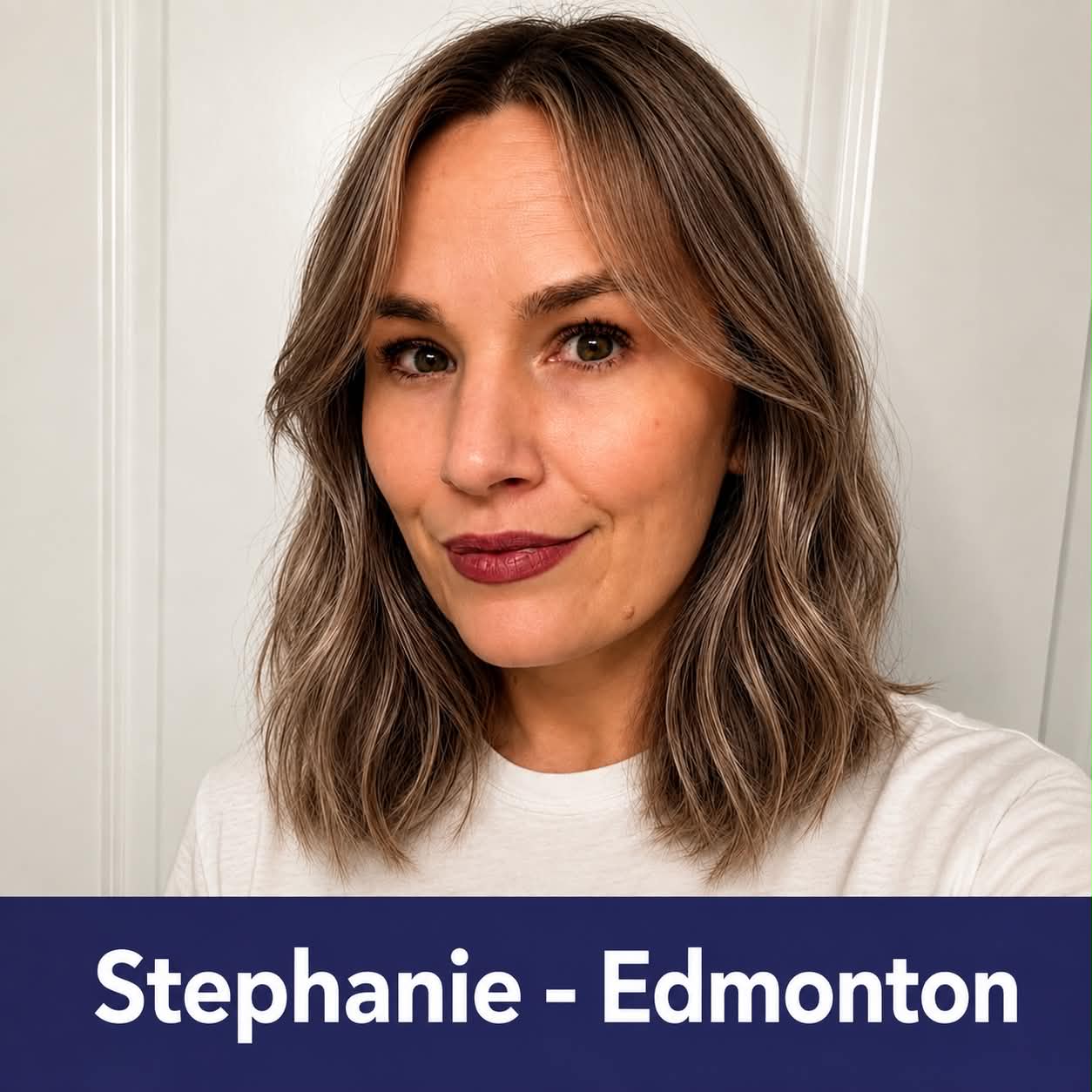 Stephanie, team member based in Edmonton, Alberta.