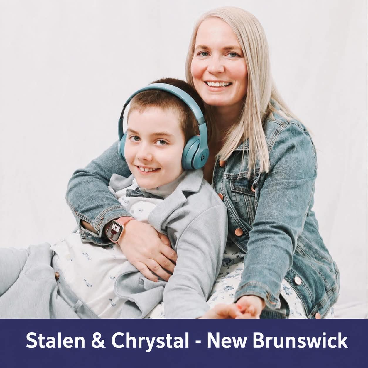 Stalen and Chrystal, team members based in New Brunswick.