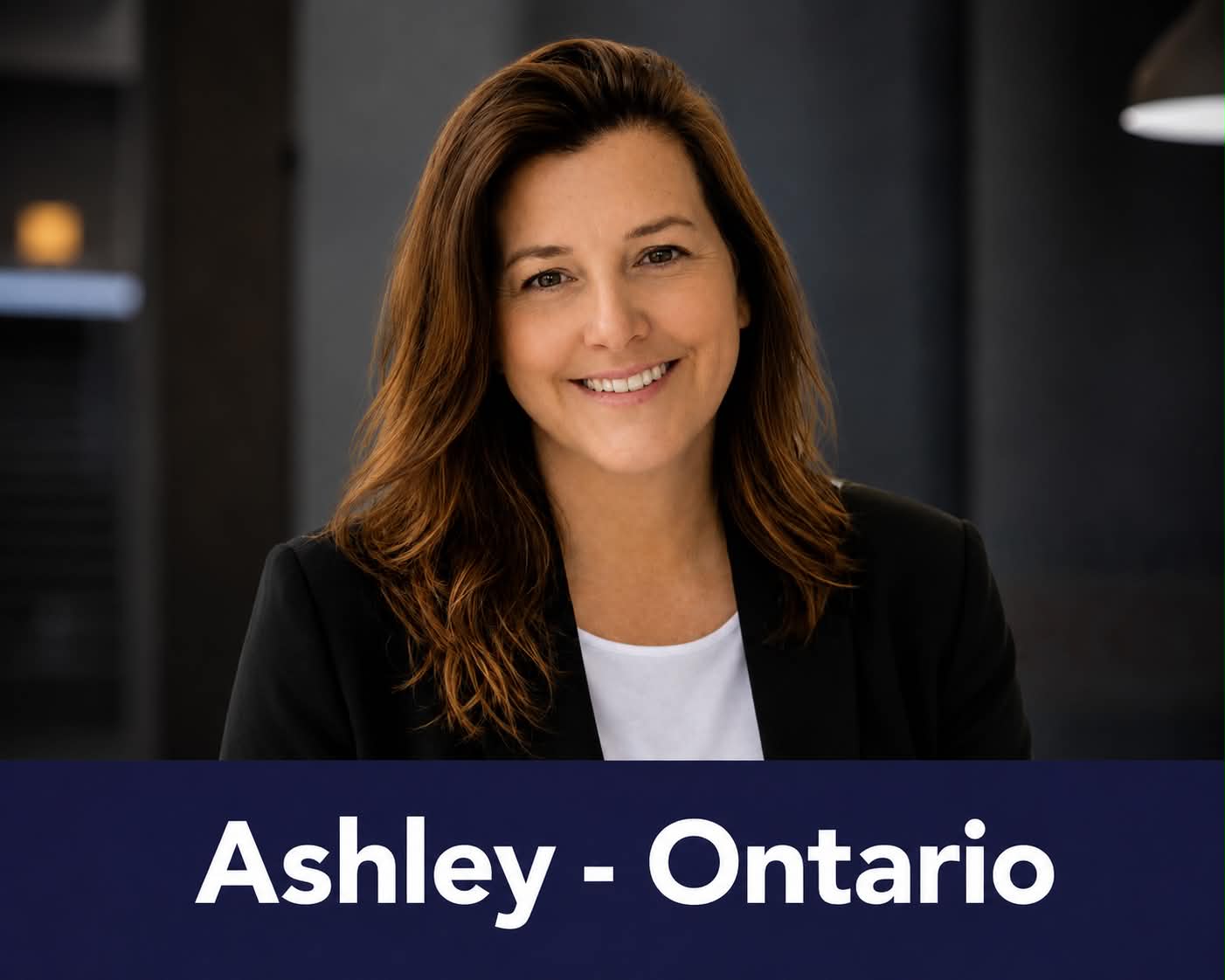 Ashley, team member based in Ontario.