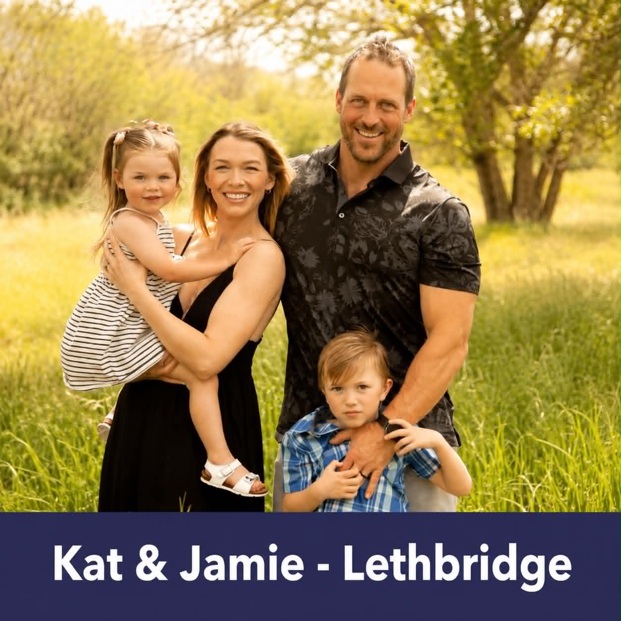 Kat and Jamie, team members based in Lethbridge, Alberta.